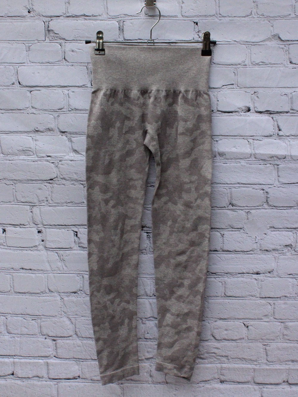 NVGTN Grey Camo Seamless High Rise Leggings
